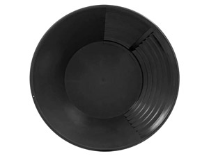 Große Goldwaschpfanne