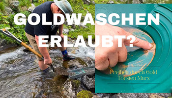 Goldwaschen in Deutschland – ist das erlaubt?